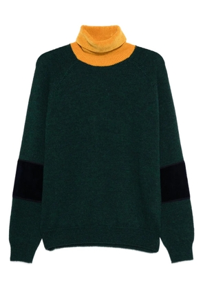 1989 STUDIO two-tone jumper - Green