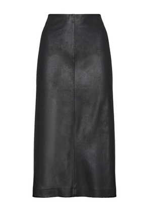 ELENA MIRO` seam skirt - Black