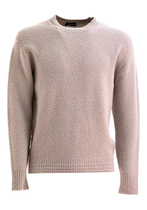 Drumohr textured crew-neck sweater - Neutrals