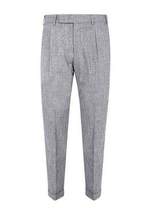 PT Torino pleated cuffed trousers - Black