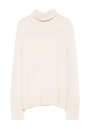 Allude turtleneck cashmere sweater - Neutrals