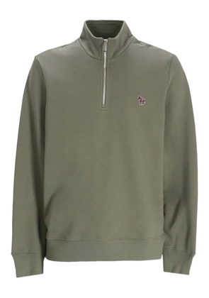 Paul Smith logo-patch sweatshirt - Green