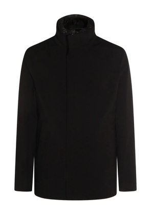 Montecore high-neck zip-front jacket - Black
