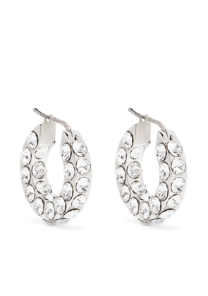 Amina Muaddi Jahleel crystal-embellished earrings - Silver