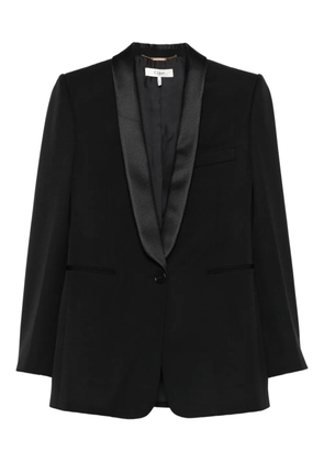Chloé satin-lapel blazer - Black