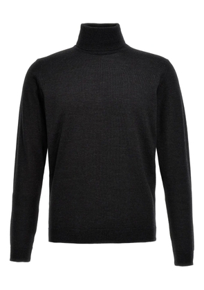 Roberto Collina roll-neck cuffed-sleeves sweater - Grey