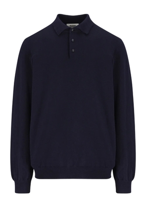 ALPHA STUDIO cashmere polo sweater - Blue
