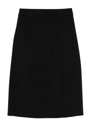 MRZ wool pencil midi skirt - Black