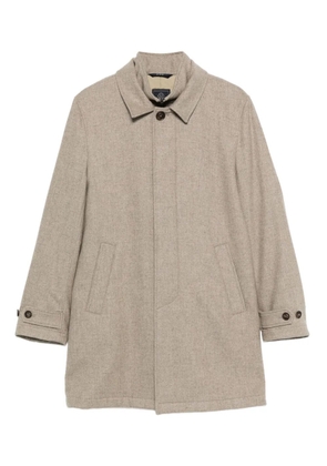 Fay virgin wool coat - Neutrals