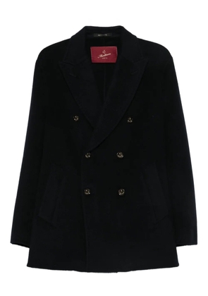 Montecore double-breasted coat - Black