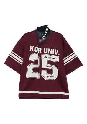 Kolor graphic-print T-shirt - Red