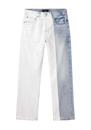 Purple Brand P011 silver-panel jeans - Blue