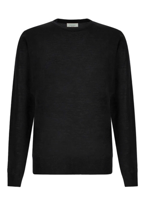 Canali crew-neck wool sweater - Black