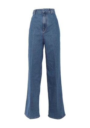 Philosophy Di Lorenzo Serafini Kids pressed-crease jeans - Blue