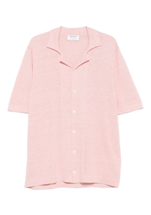 Gran Sasso short-sleeve button shirt - Pink