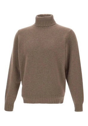 Filippo De Laurentiis high-neck sweater - Brown