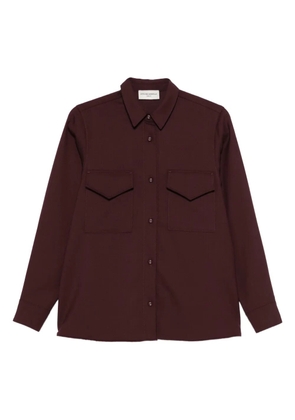 Officine Generale double-pocket button-down shirt - Red