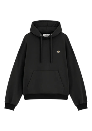 Fiorucci logo-embroidered hoodie - Black