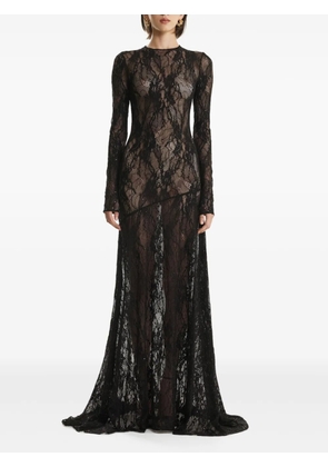 2310 STUDIO sequin-embellished maxi dress - Black