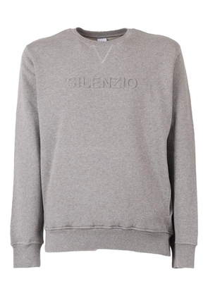 ASPESI embossed-detail sweatshirt - Grey