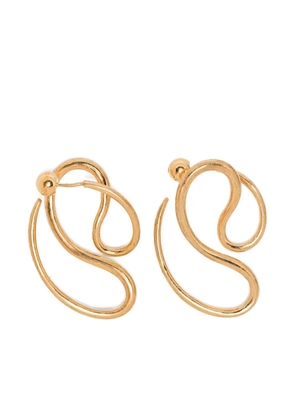 Panconesi sculptural earrings - Gold