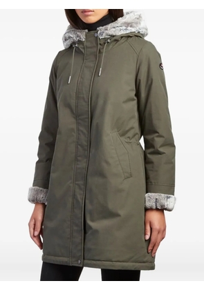 Canadiens faux-fur-trimmed hooded parka - Green