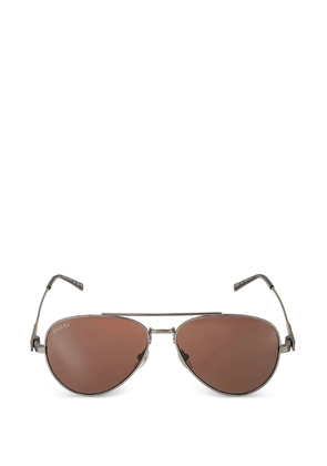 Gucci Eyewear pilot-frame sunglasses - Grey