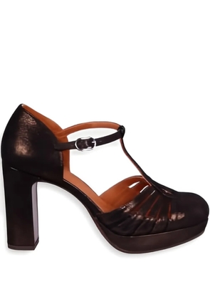 Chie Mihara 85mm Yaisu T-strap platform pumps - Brown