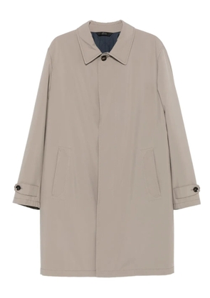Brioni single-breasted coat - Neutrals