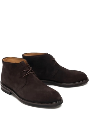 LOJA DAS MEIAS suede boots - Brown