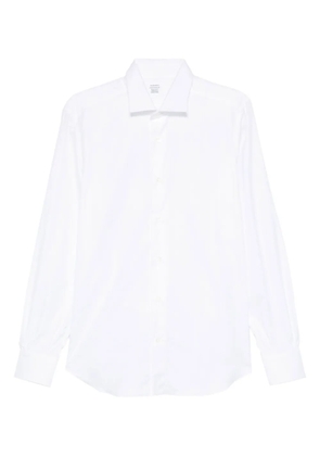 Mazzarelli long-sleeve button-up shirt - White