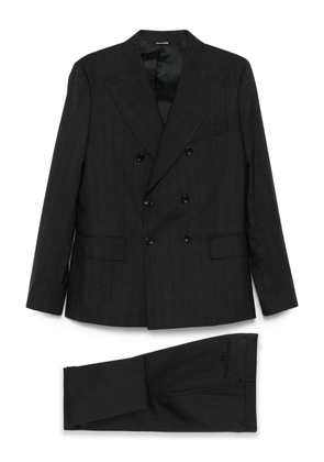 Reveres 1949 pinstripe double-breasted suit - Grey