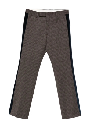 Wales Bonner pinstripe trousers - Grey