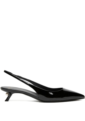 Alevì 35mm pearl-embellished slingback pumps - Black