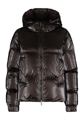 K-Way hooded puffer jacket - Black