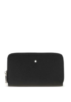 Montblanc zip-around leather wallet - Black