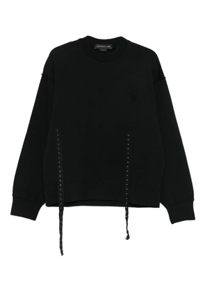 FEDERICO CINA crew-neck sweatshirt - Black