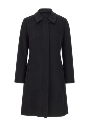 Marella long-sleeve coat - Black