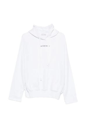 Ih Nom Uh Nit David Bowie-print hoodie - White