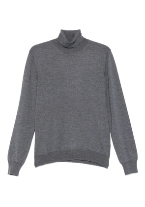 Tagliatore turtleneck wool sweater - Grey