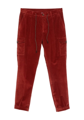 Gran Sasso corduroy cargo trousers - Red