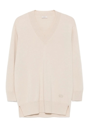 Agnona V-neck sweater - Neutrals