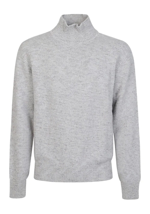 Altea high-neck knitted sweater - Grey