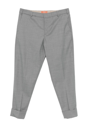 Cruna cuffed-hem trousers - Grey