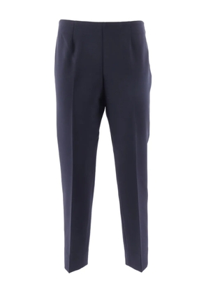 Peserico pleated zip-fastening trousers - Blue