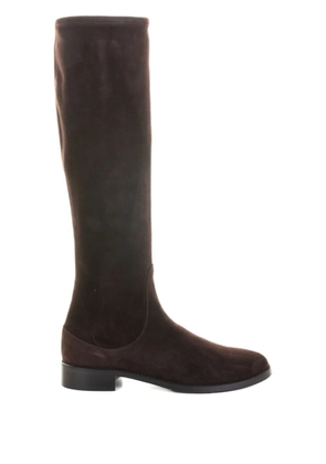 Lorenzo Masiero suede knee-high boots - Brown