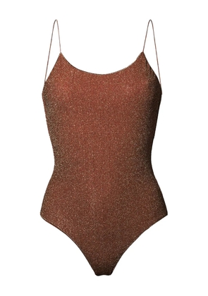Oséree Lumiere Maillot swimsuit - Brown