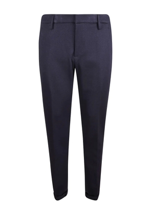 DONDUP herringbone-pattern trousers - Blue