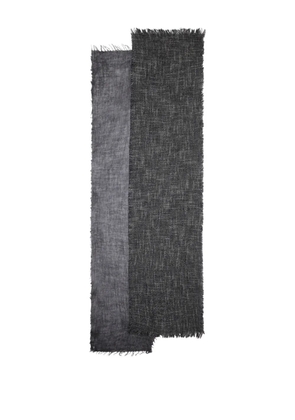 Discord Yohji Yamamoto fringed scarf - Grey