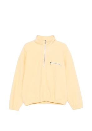 Rier zip-fastening pocket sweatshirt - Yellow